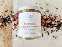 Sports soak: mustard bath